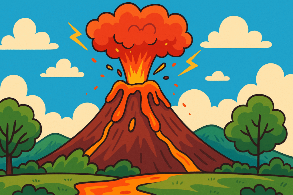 why do volcanoes erupt