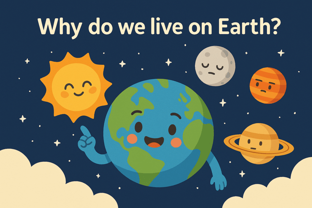 Why do we live on Earth