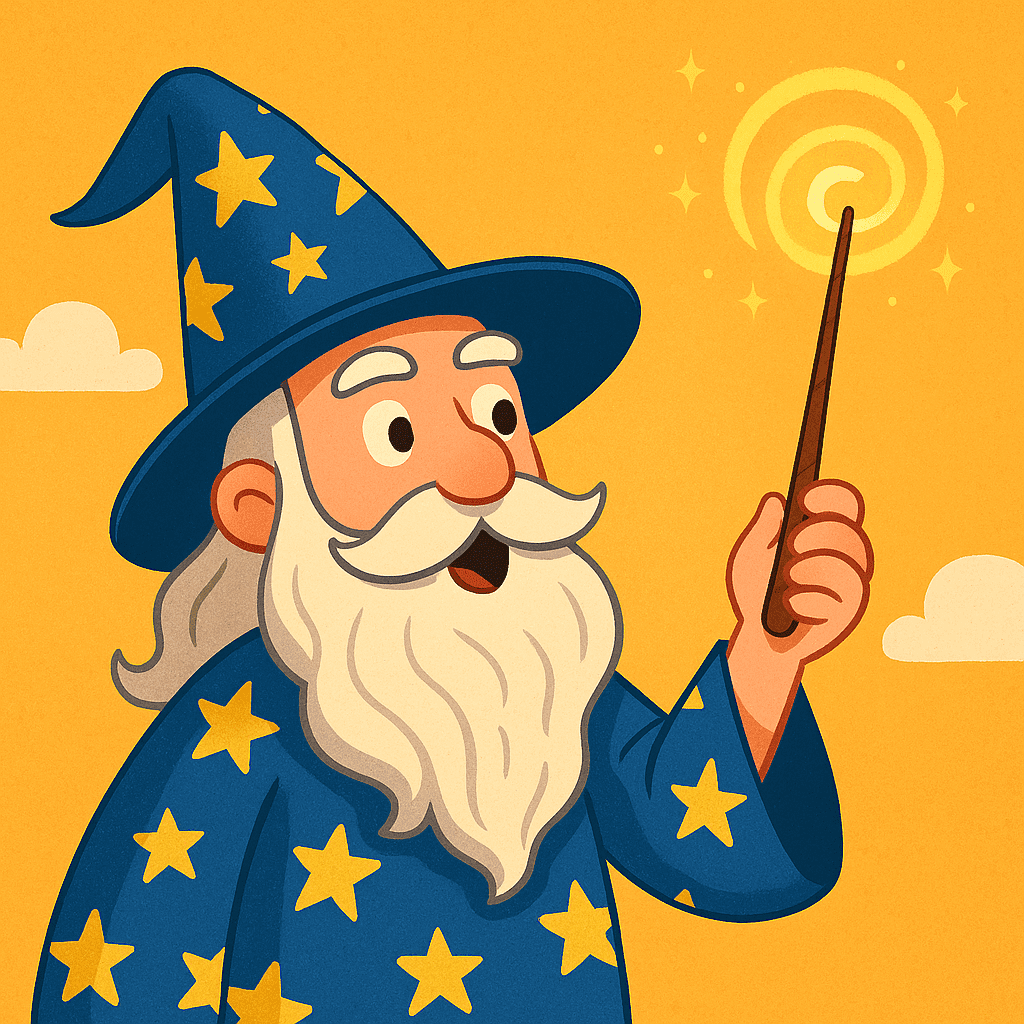 Why do wizards use wands