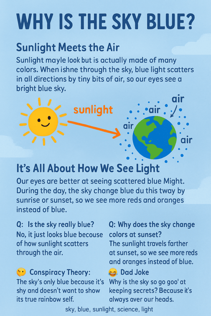 Why is the sky blue