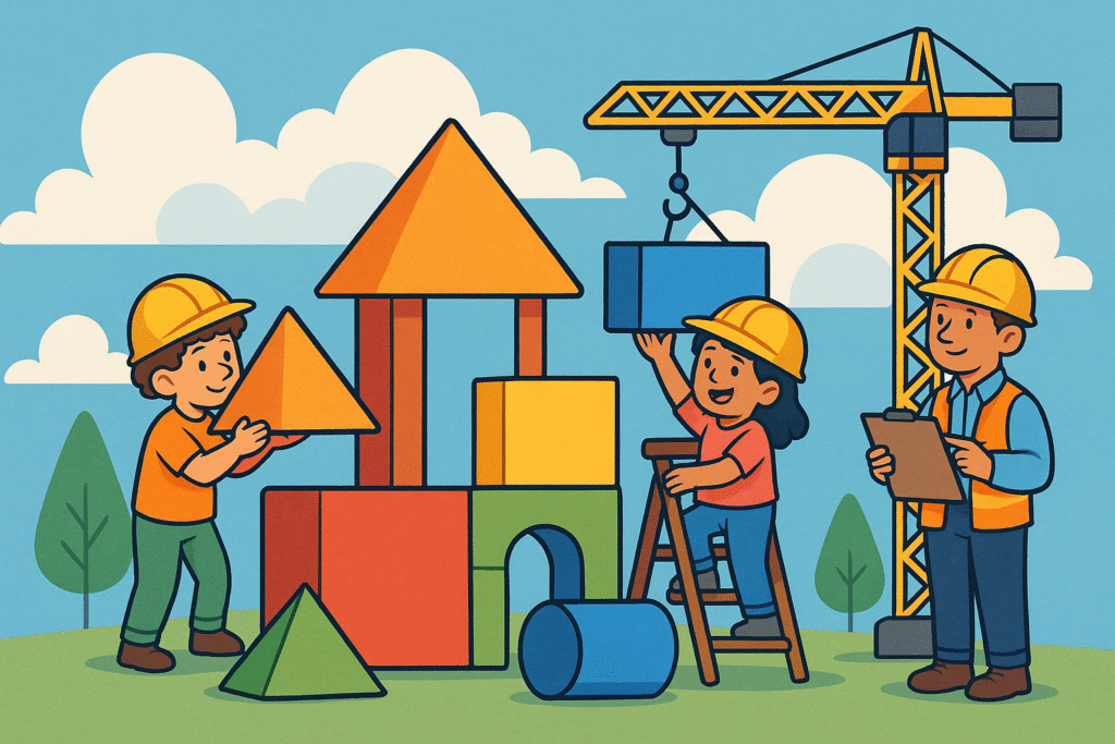 How can shapes help us build things