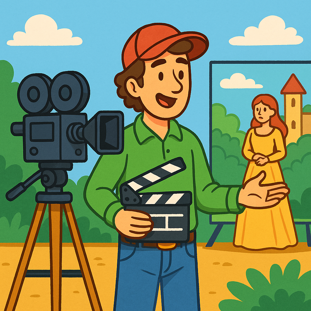 How do movie directors make a story come alive