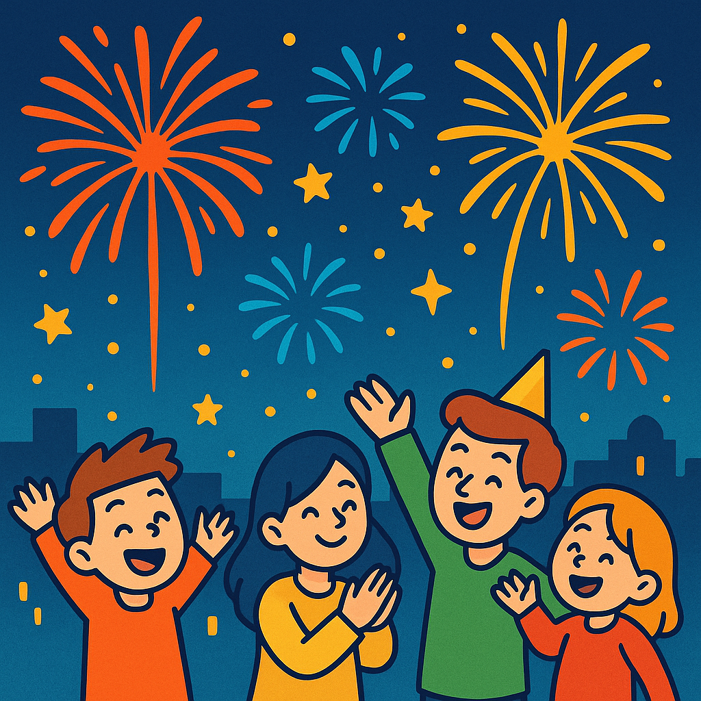 How do people celebrate New Year around the world