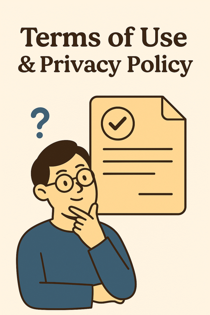terms of use privacy policy