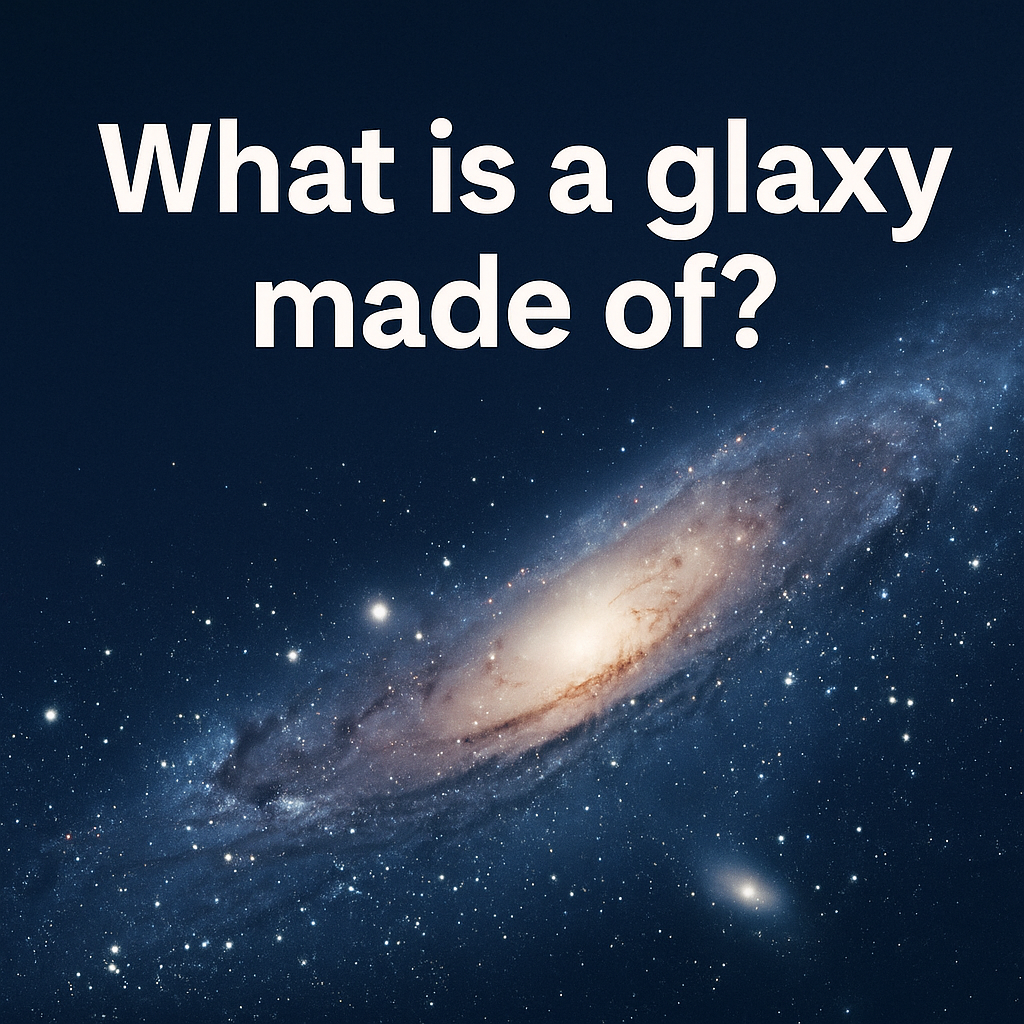 What is a galaxy made of