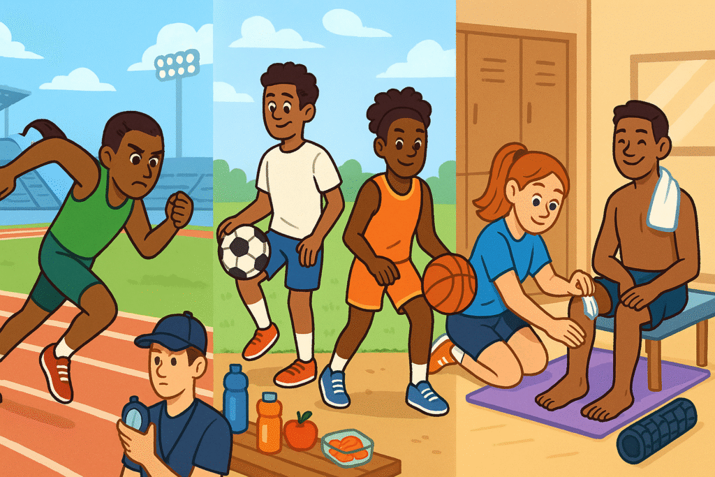 What’s it like to be a professional athlete
