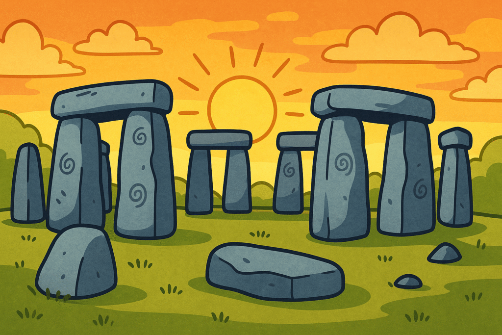Why did ancient people build stone circles like Stonehenge