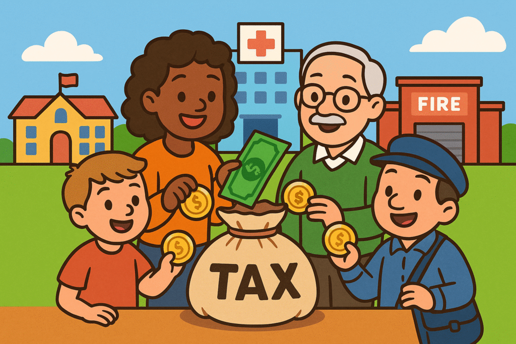 Why do people pay taxes