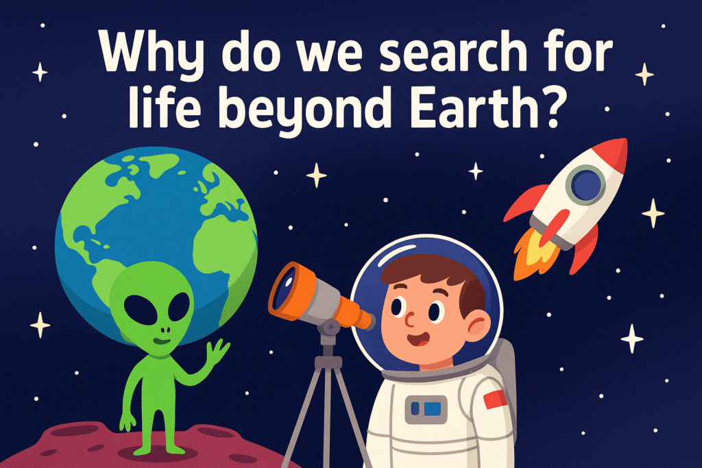 Why do we search for life beyond Earth