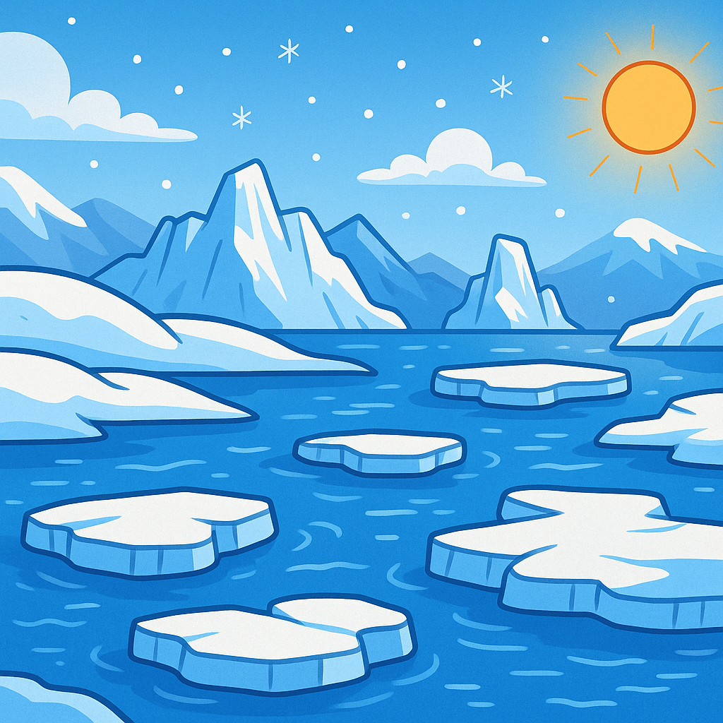 Why is the North Pole always cold