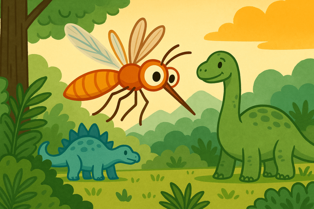 How long have mosquitoes been around on Earth