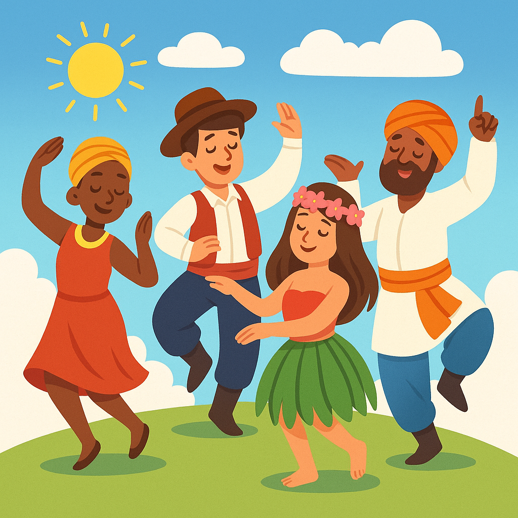 What is the meaning behind traditional dances